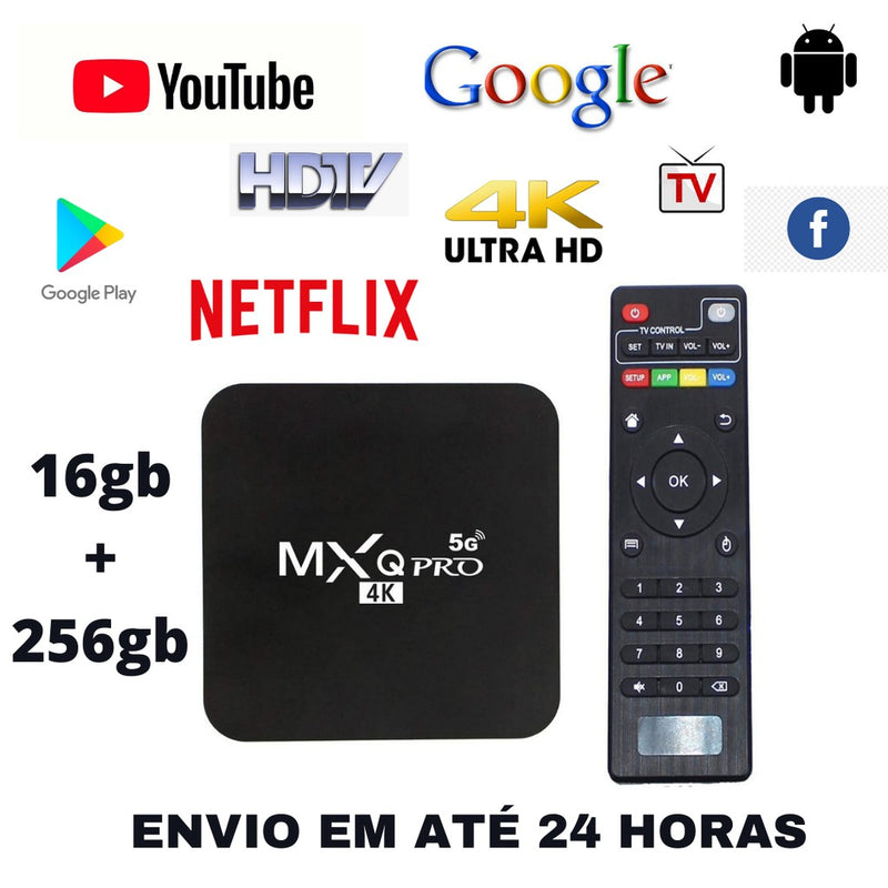 Smart Box Tv - Transforme Sua Tv Em Tv Smart